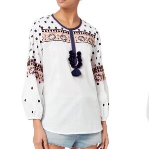 Figue Savannah Embroidery Top Small